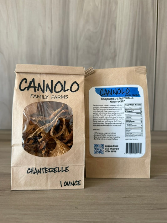 Dehydrated Chanterelle - 1oz.