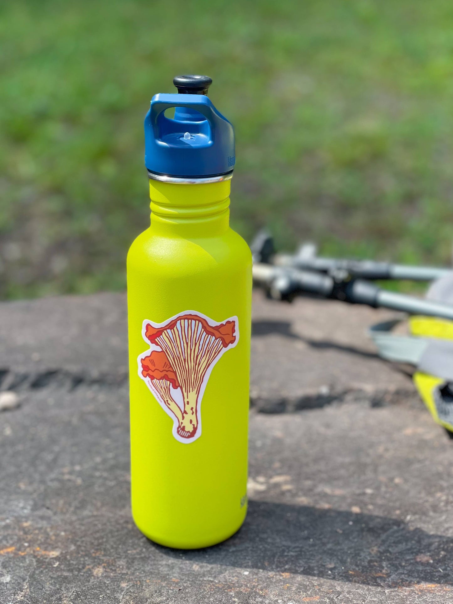 Chanterelle mushroom sticker