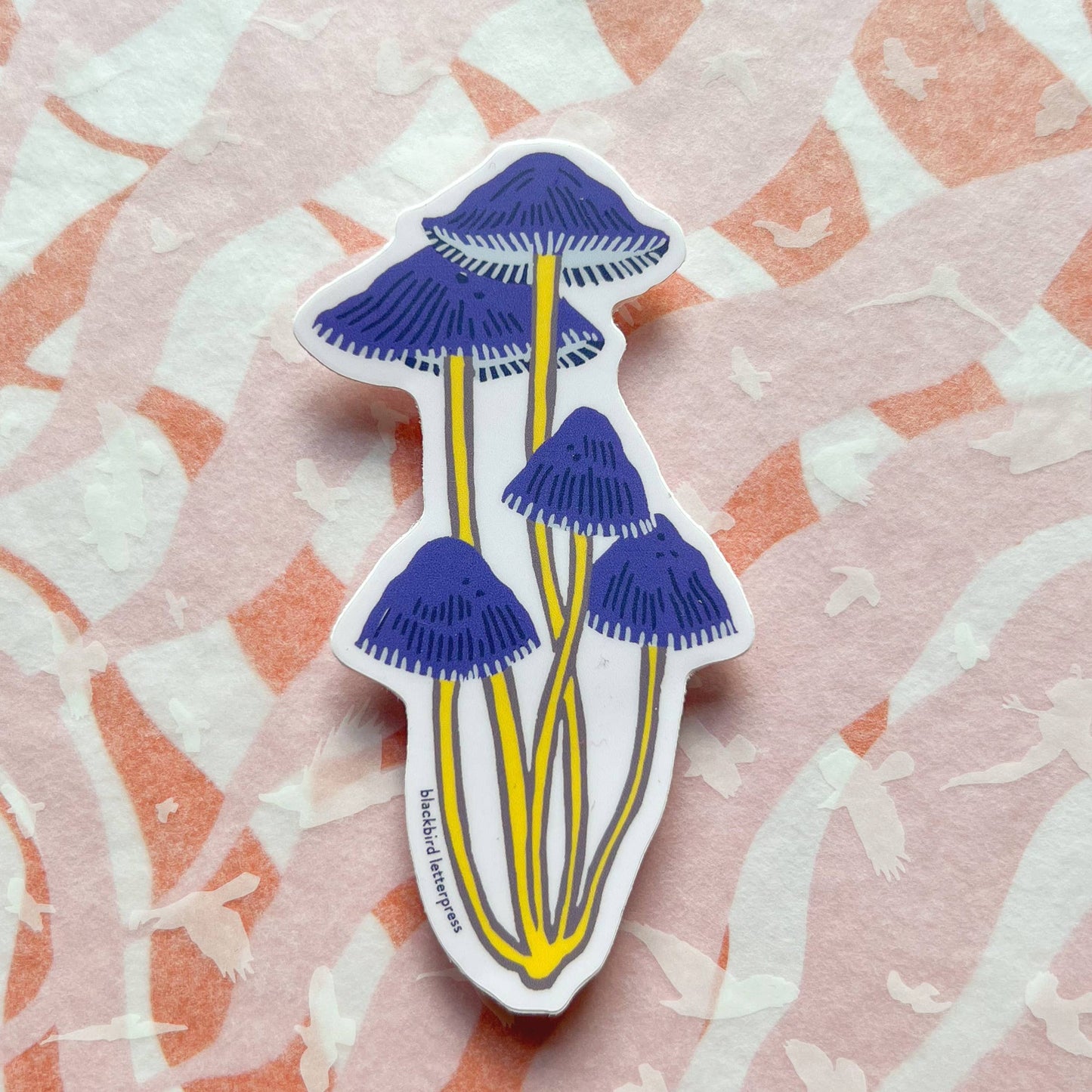 Bonnet mushroom sticker